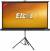 Elcor Tripod Type Projector Screen 120 inches 3D and 4K 8 x 6 ft color image