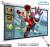 Elcor 6ft X 8ft 120 inch diagonal Motorized Projector Screen color image