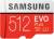 Samsung 512 GB EVO Plus Class 10  Micro SDXC Memory Card with Adapter color image