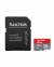 SanDisk Ultra MicroSDHC 16GB UHS-I Class 10 Memory Card With Adapter(80 MB/s Speed) color image