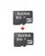 Sandisk 8 GB Class 4 Micro Sd Memory Card(Combo Of 2 pcs) color image