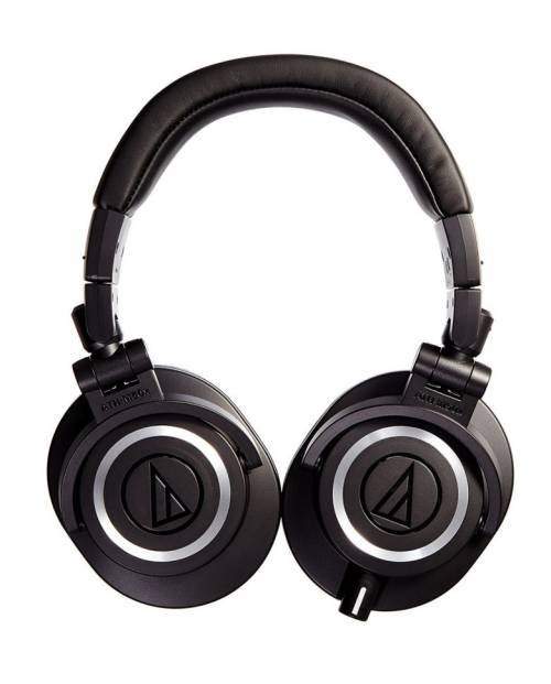 Audio-Technica ATH-M50X Professional On The Ear Headphones - Black for sale  online