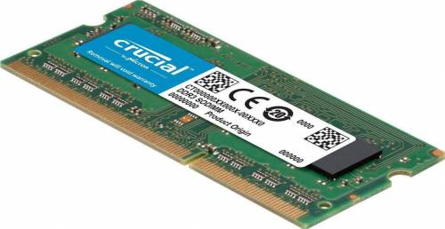 Crucial 8GB Kit 2 x 4GB DDR3L-1600 SODIMM Memory for India