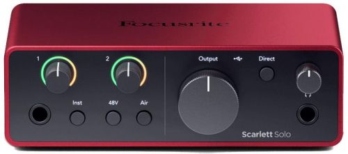 Focusrite - Scarlett4 Solo Interface Audio Interfaces Audio