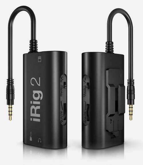 IK Multimedia IRig 2 Guitar Interface With Compact and lightweight design