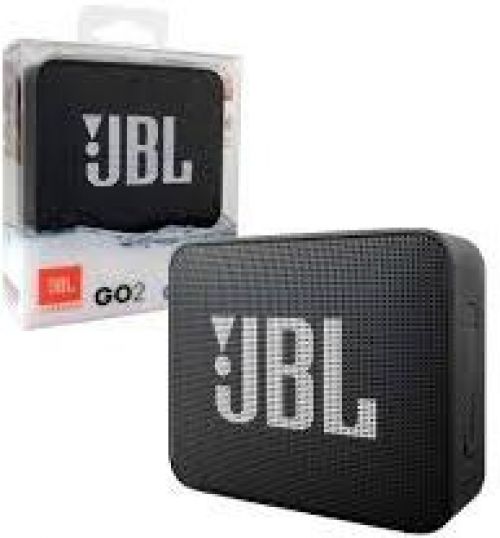  JBL GO 2 Portable Bluetooth Waterproof Speaker, Grey