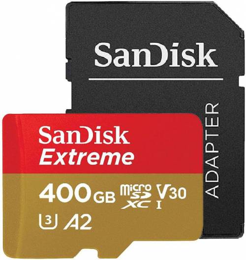 SanDisk Extreme 400GB microSD Card with Adapter