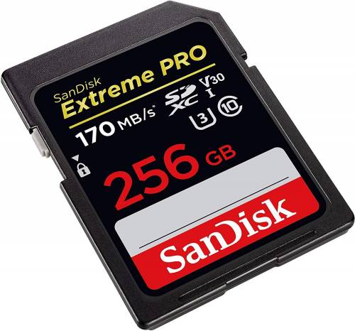 Buy Sandisk Extreme PRO SDXC UHS-I 256 GB Memory Card Online In