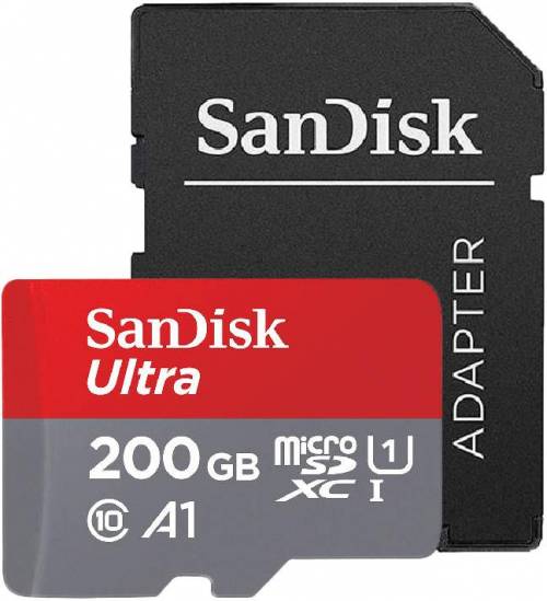 Carte Micro SDXC Sandisk Ultra UHS-1 U1 64GB - 100MB/s + Adaptateur SD