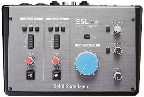 Buy Solid State Logic SSL 2+ Professional Audio Interface Online