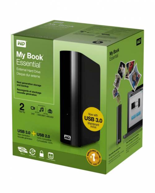 Buy Wd Mybook 2tb Usb 3.0 External Hard Drive Online At Lowest