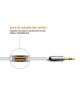 Amkette Aux Audio 2m cable for Car and Speakers  image 