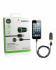 Belkin Universal Car Charger with Micro USB Sync Cable for iPhone, iPad, iPod image 