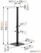 Bowers And Wilkins Formation Flex Stylish High End Design Floor Stand  image 