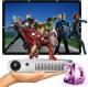 Egate X12 Android 3D DLP HD Compact Size Portable Projector image 