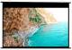 Elcor 6ft by 10ft 133 inch Map Type Projector Screen image 