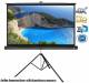 ELCOR 120 inch 6ft by 8ft HD Tripod Projector Screen image 