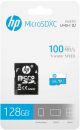 HP 128GB Class 10 microSD Card image 
