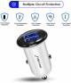 Irusu 5.5 Amps Fast Charging Car Charger with Two Ports image 