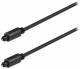 Konig Optical Cable Toslink Male - Male 2 Meter Length image 