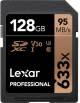 Lexar Professional 633x 128 GB SDXC UHS-I SD Card image 