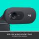 Logitech C505 HD Webcam 720p HD External USB Camera For Desktop or Laptop With Long Range Microphone, Compatible with PC or Mac image 