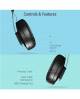 Portronics POR-894 Muffs L Wireless Bluetooth Compact Design Headphone with Mic image 