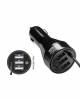Portronics Car Charger 3 USB Port with Micro USB Cable image 