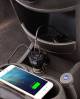 Portronics Car Charger 3 USB Port with Micro USB Cable image 