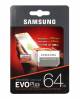 Samsung EVO Plus 64GB MB-MC64GA-IN MicroSD Card 100 MB/s with Adapter image 