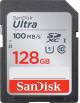 SanDisk Ultra SDXC UHS-I 100MB/s,C10,U1 128GB Memory Card (SDSDUNR-128G-GN6IN) image 