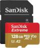 Sandisk Extreme UHS-3 MicroSDXC 128GB Memory Card (SDSQXA1-128G-GN6MN) image 