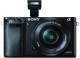 Sony Alpha A6000Y DSLR Camera [24.3MP] + 16-50mm Lens + 55-210mm Lens, 16GB Memory Card and Camera Bag image 