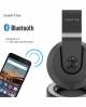 Sound One V8 Bluetooth Wireless Headphones with Mic (Black)  image 