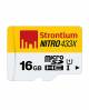 Strontium Nitro 16GB MicroSD Memory Card Class 10 65Mbps Speed image 