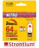 Strontium Nitro 566X 64GB MicroSD Card with OTG Card Reader image 