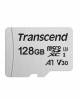 Transcend 128GB MicroSDXC 300S 95MBps UHS-1 Memory Card image 