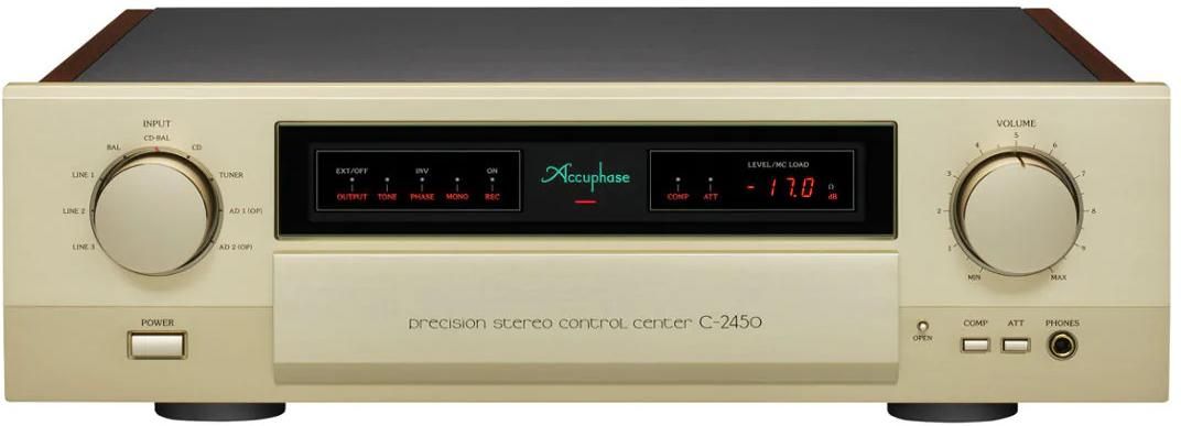 Accuphase C-2450 - Precision Stereo Control Center zoom image