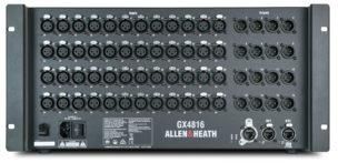 Allen & Heath GX4816 Audiorack 48 Mic Preamps on XLR With Phantom Power Status LEDs zoom image