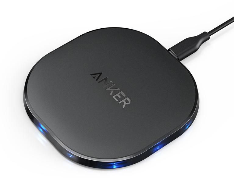 Anker 10W Wireless Charger Qi-Certified Wireless Fast Charging Pad (iPhone, Samsung Galaxy S8/S9) zoom image