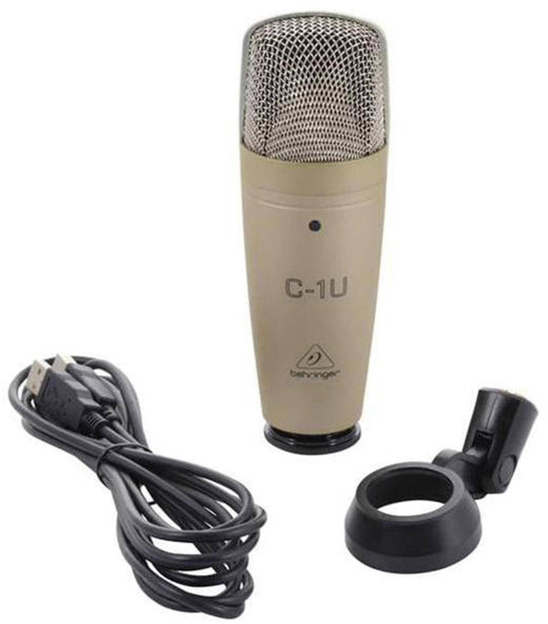 Behringer STUDIO CONDENSER MICROPHONE C-1U USB Studio Condenser Microphone zoom image
