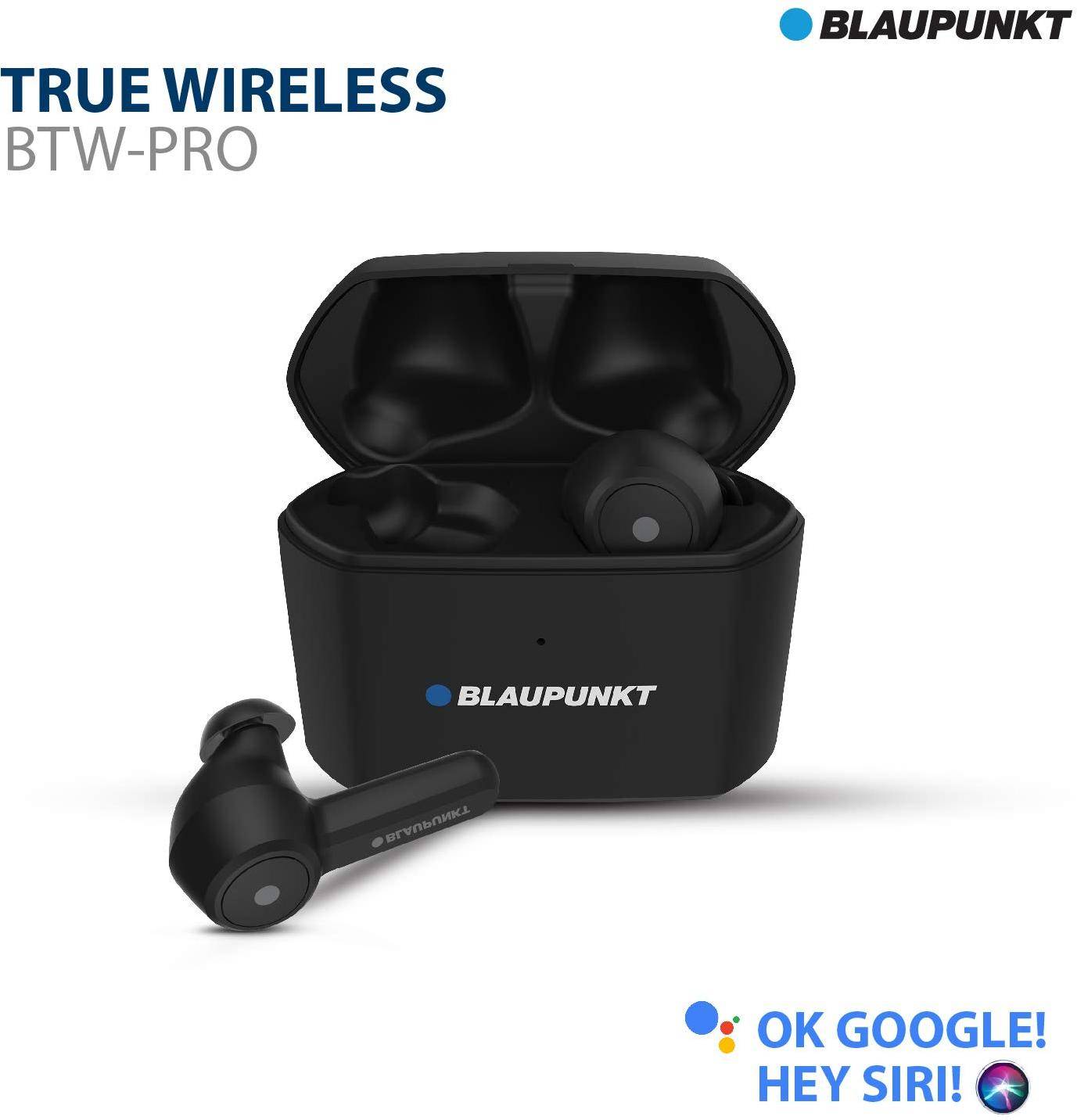 Blaupunkt’s BTW Pro Truly Wireless Earphone with  Latest Wireless Qualcomm Aptx technology zoom image