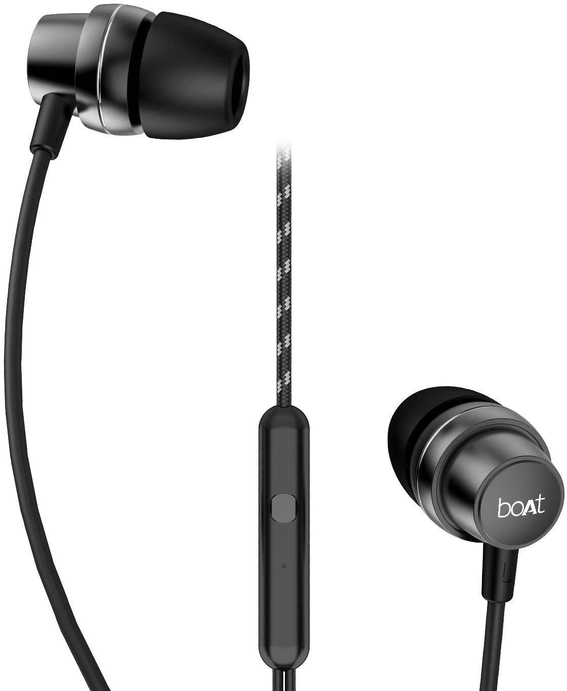 boAt BassHeads 182 HD Sound Wired Earphones zoom image