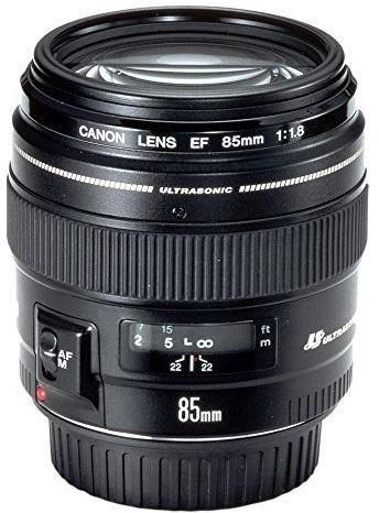 Canon EF 85 mm f/1.8 USM Prime Lens for Canon DSLR Camera zoom image