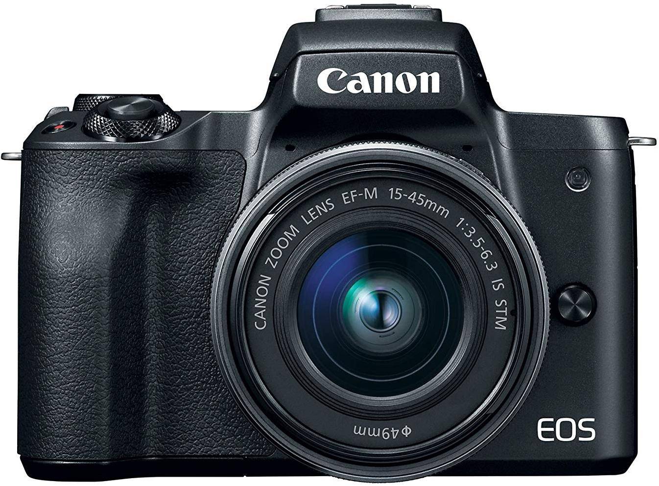 Canon EOS M50 24.1MP Mirrorless Camera with EF-M 15-45 IS STM Lens zoom image