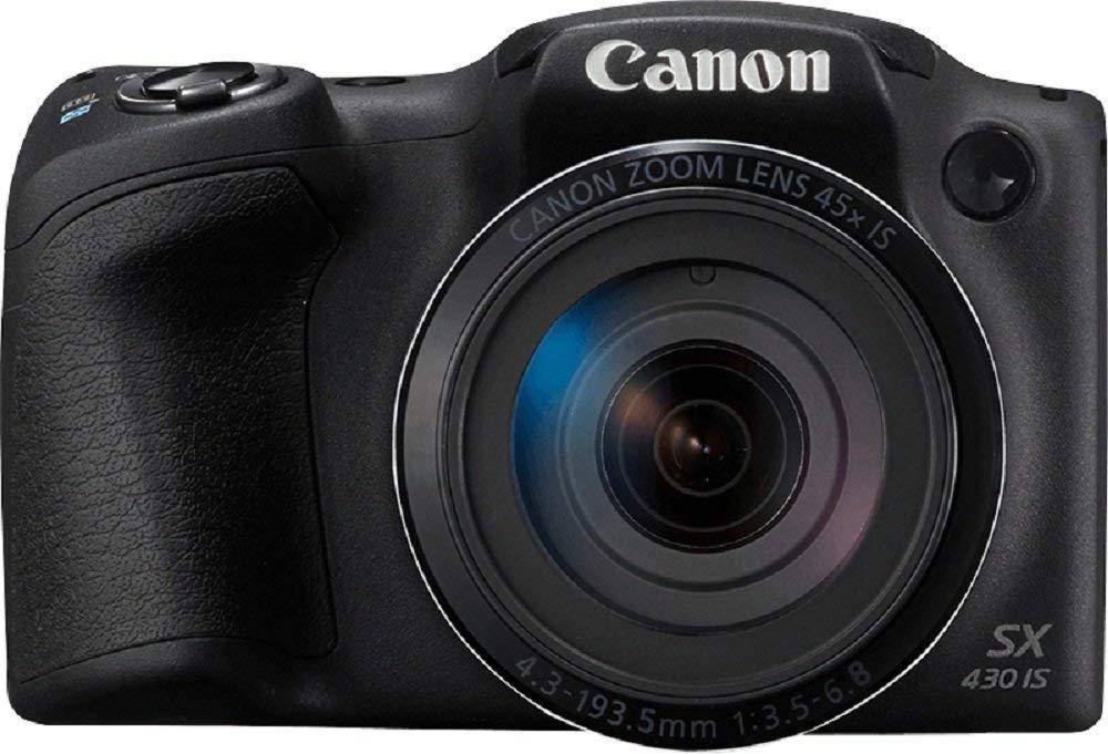Canon PowerShot SX430B 20MP Digital Camera with 45x Optical Zoom + Free 16GB Memory Card and Camera Case zoom image