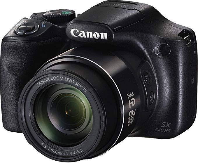 Canon PowerShot SX540HS 20.3MP Digital Camera with 50x Optical Zoom with Free Memory Card and Camera Case zoom image