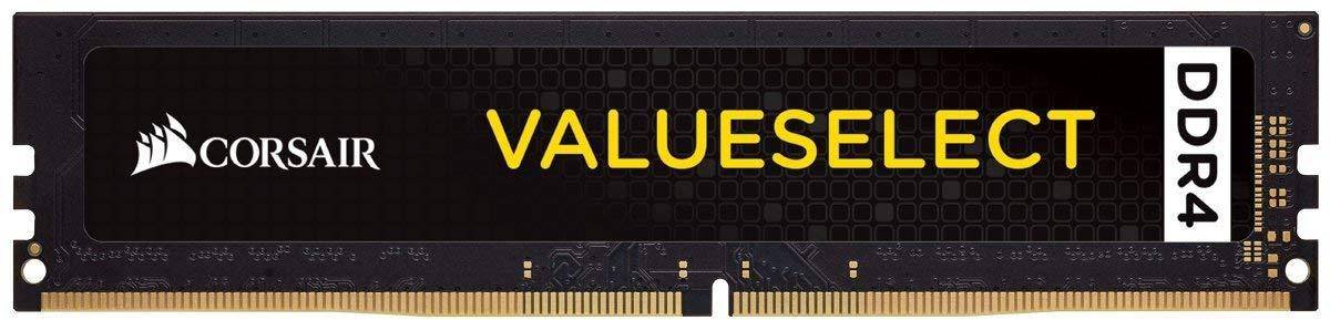 Corsair Value Select 8GB (8GBx1) 2400MHz C16 DDR4 DIMM Desktop Memory (CMV8GX4M1A2400C16) zoom image