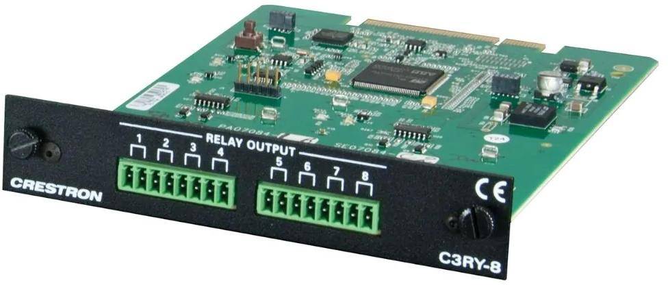 Crestron C3RY-8 3-Series Control Card – 8 Relay Ports zoom image