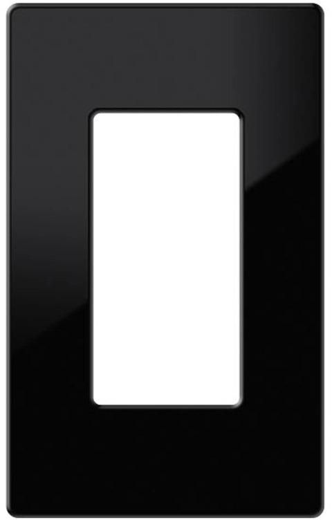 Crestron FP-G1-B-T  Decorator Style Faceplate, 1-Gang, Black Textured zoom image